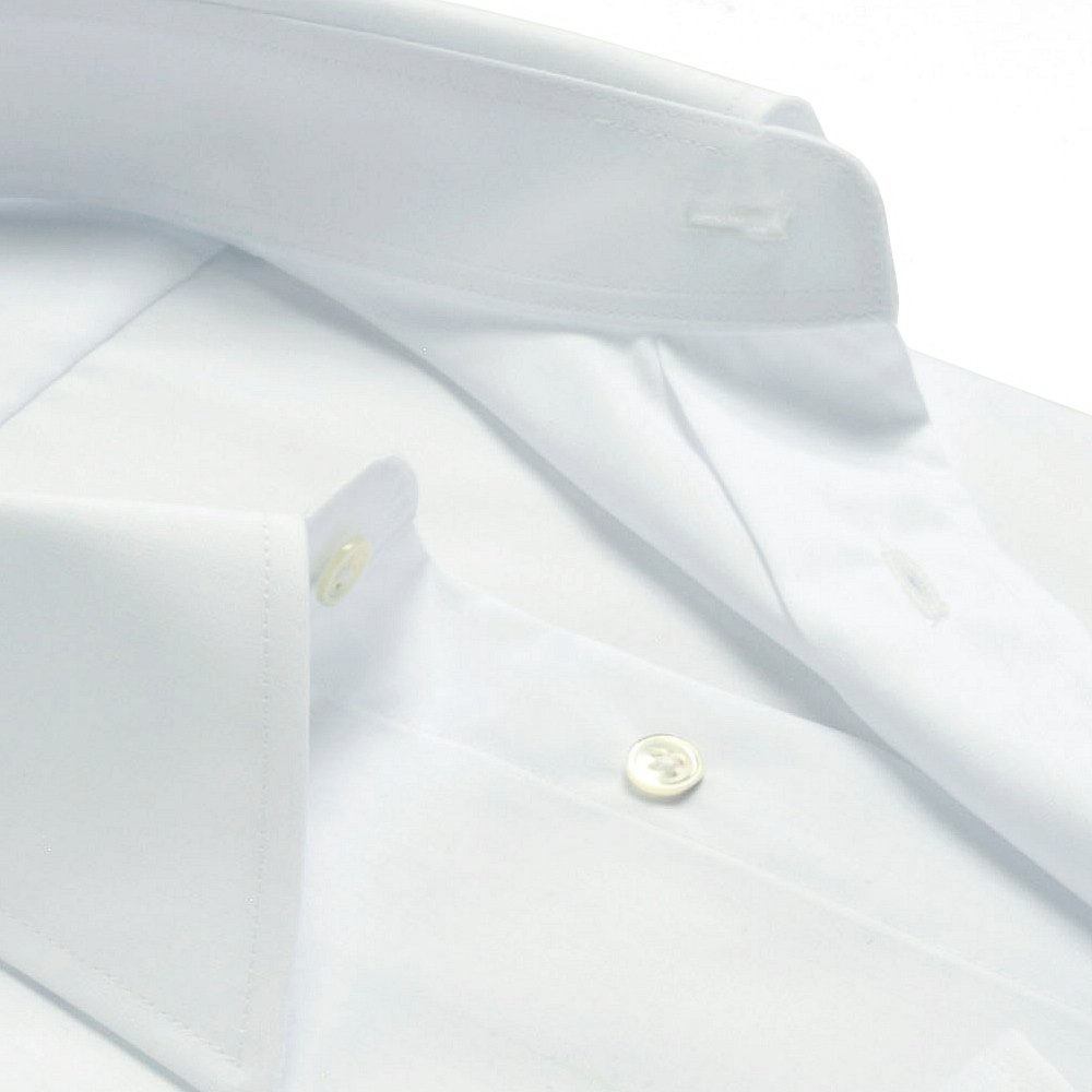 ワイシャツ[軽井沢シャツ] レギュラーカラー レギュラー ホワイト