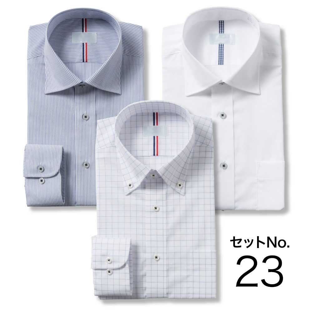 れでぃ イニオスプラス＋3本セット ◇いつでも送料無料◇☆セット商品☆ワイシャツ[PLATEAU] お得な3枚