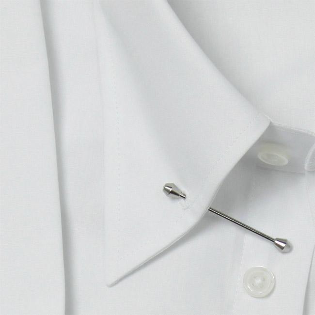 ワイシャツ[軽井沢シャツ] ピンホールカラー フォーマル 形態安定